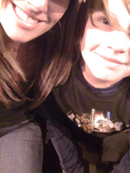 My boy and me