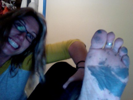 paint on feet paint on feet