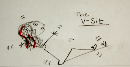 The V-Sit The V-Sit