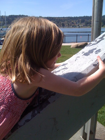 anchor at the waterfront park