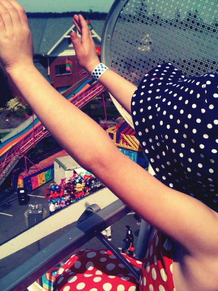 Lucy loves the ferris wheel Lucy loves the ferris wheel