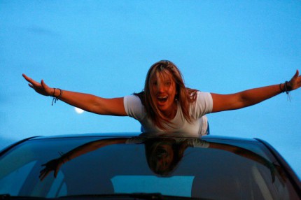 Being silly on my road trip! Being silly on my road trip!