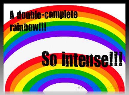 double complete rainbow