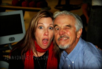 my dad and me