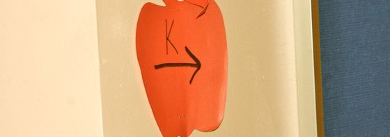 How the kidnergarteners find their way.