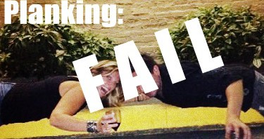 Planking - I did it. Ish.