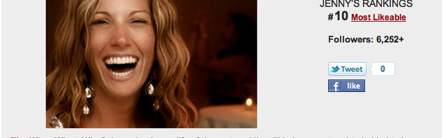 Jenny is named one of Babble's Top 50 Twitter Moms of 2011