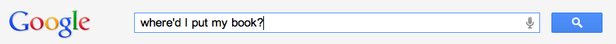 I google for lost stuff I google for lost stuff