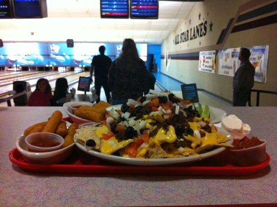 bowling alley food bowling alley food