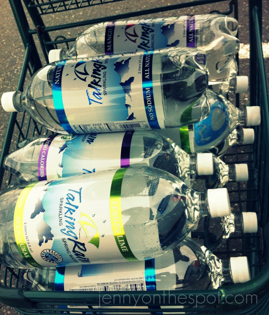 Sparkling water. YES.