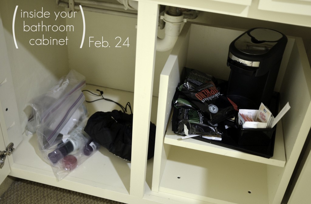 inside the cabinet inside the cabinet