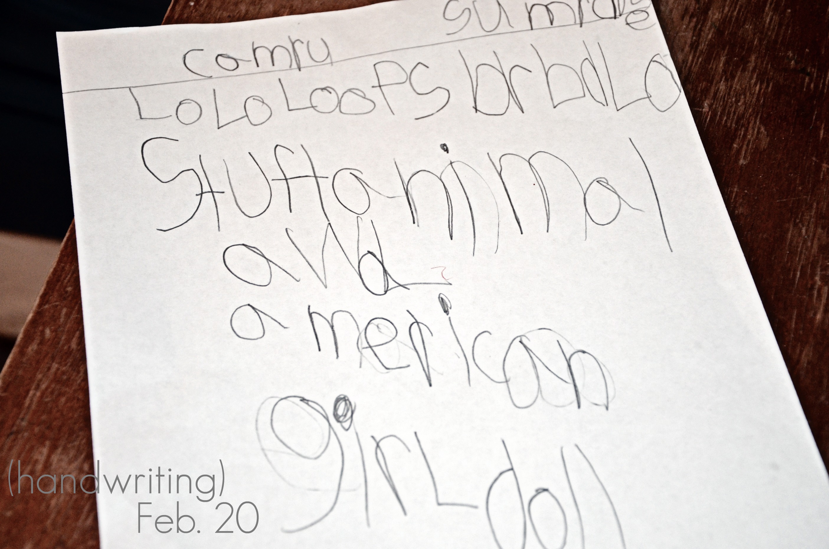 Writing 6 Year Old - writing for 6 year oldswhen his first grader comes