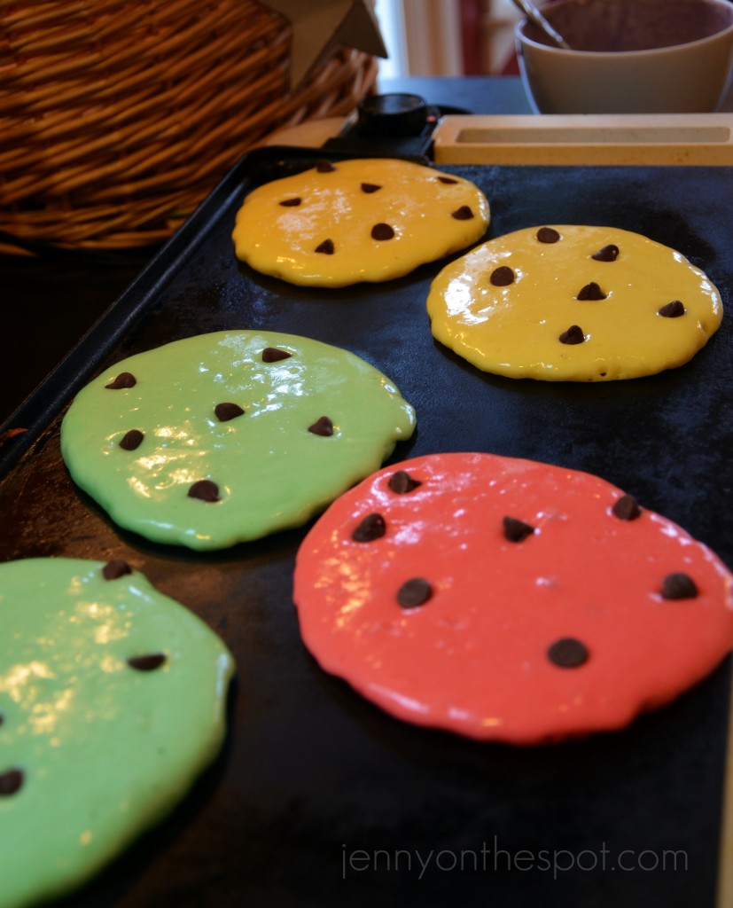 chocolate chip pancakes