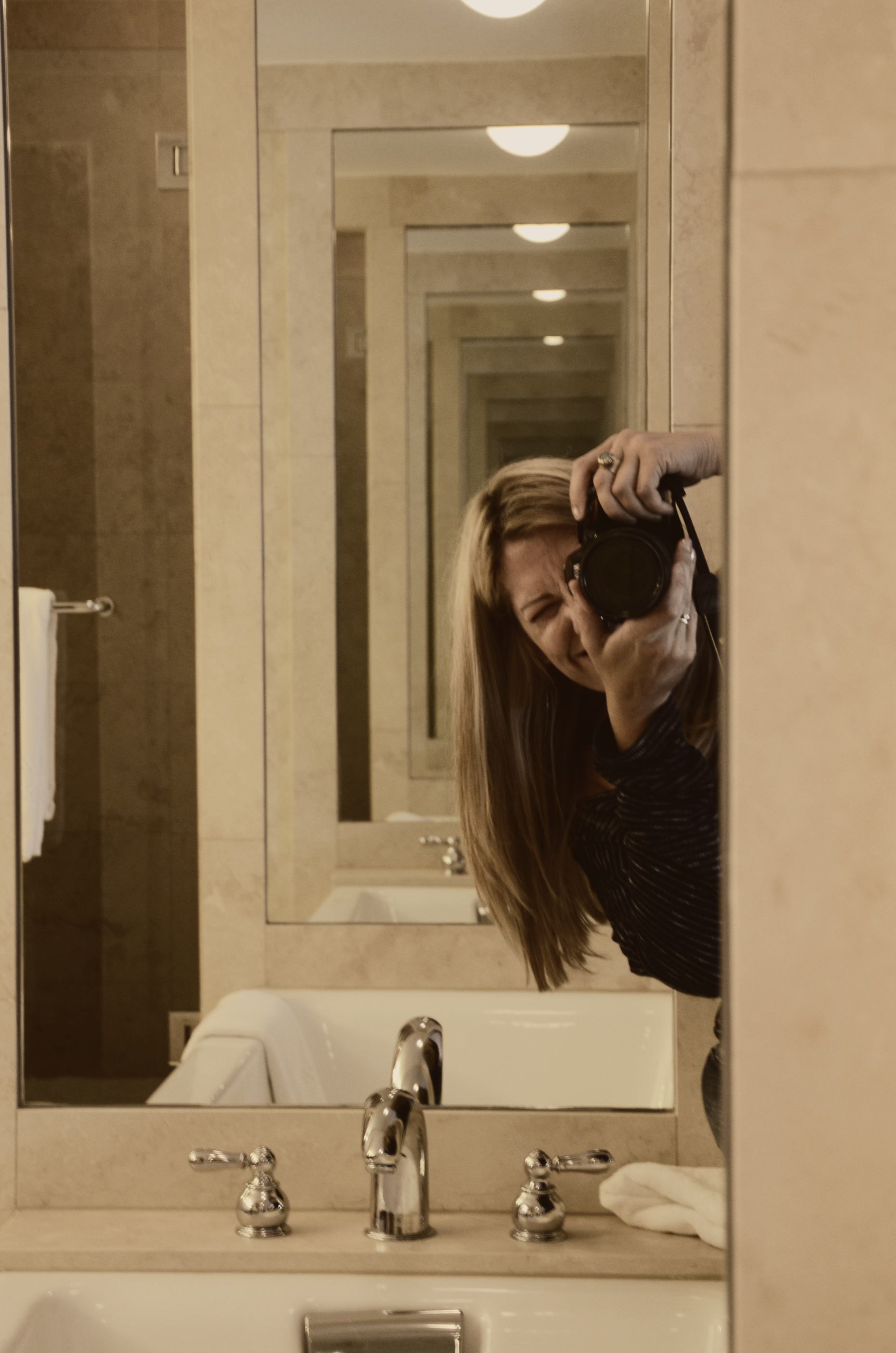 Wearing Clothes Inside Out and Mirrors. And Hamsters. And Photobombs