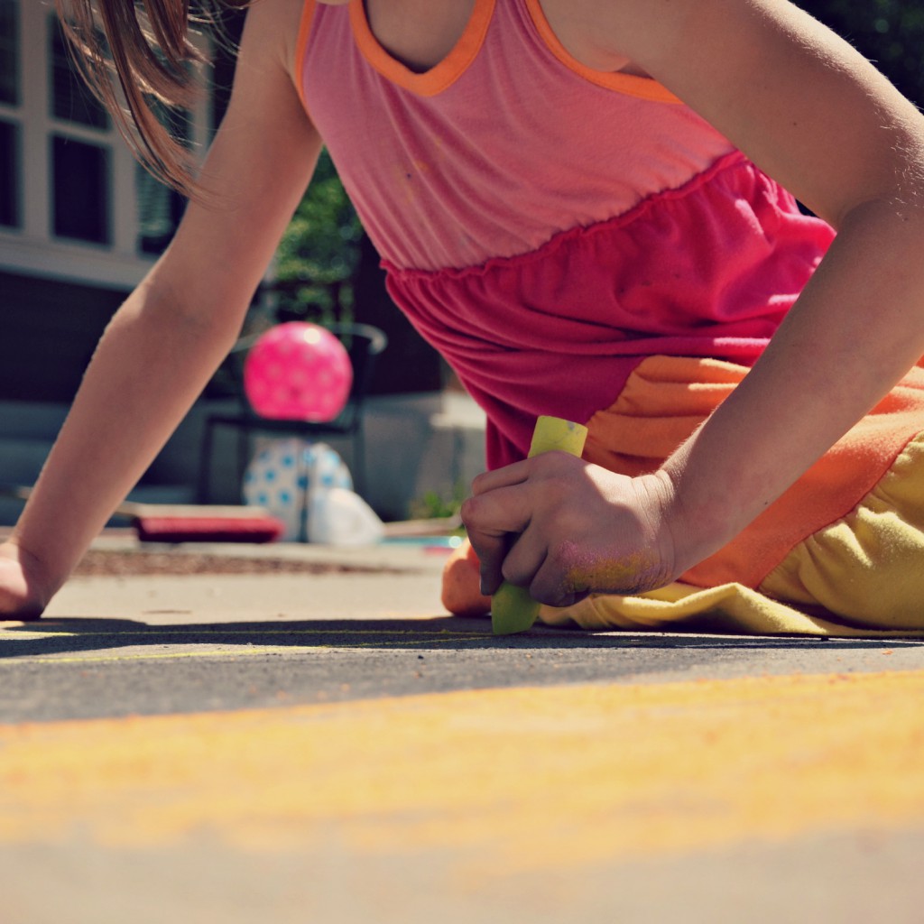 sidewalk chalk