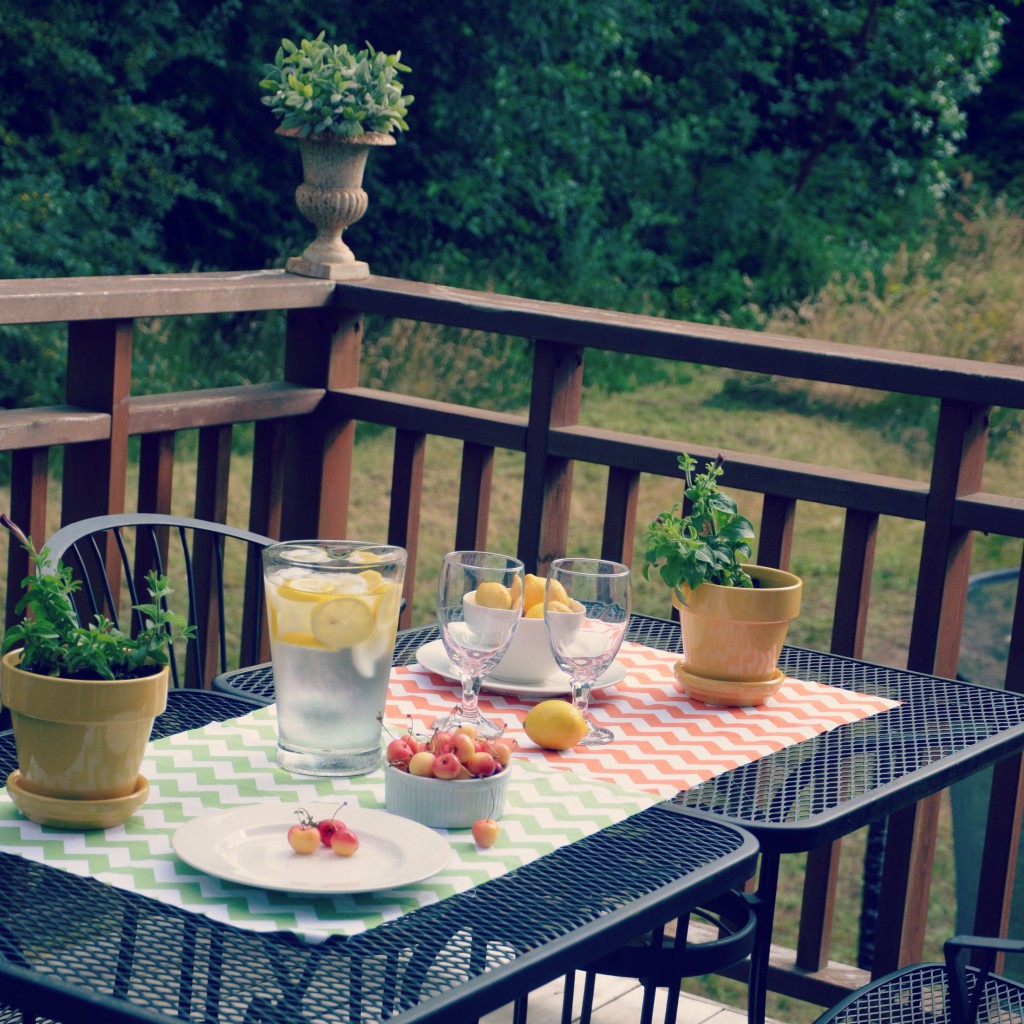 our deck