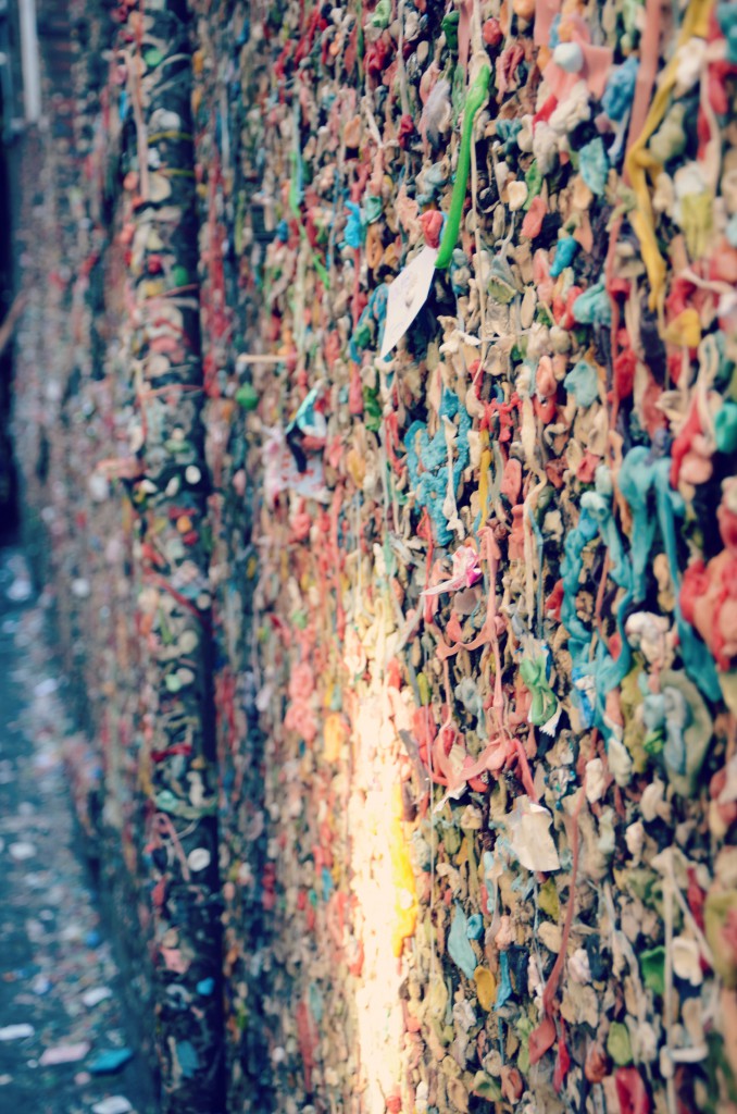 The Gum Wall in Seattle