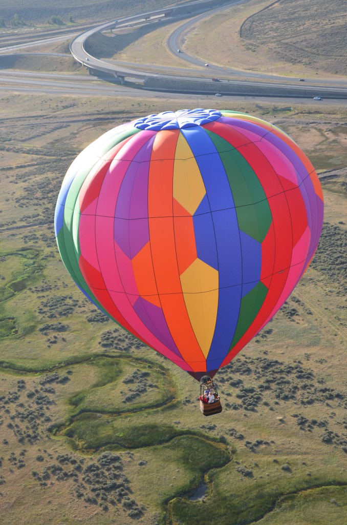I'm on a hot air balloon via @jennyonthespot