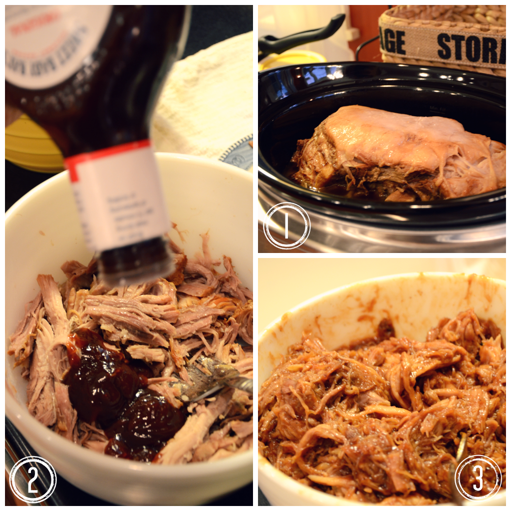 BBQ sauce and pulled pork via @jennyonthespot