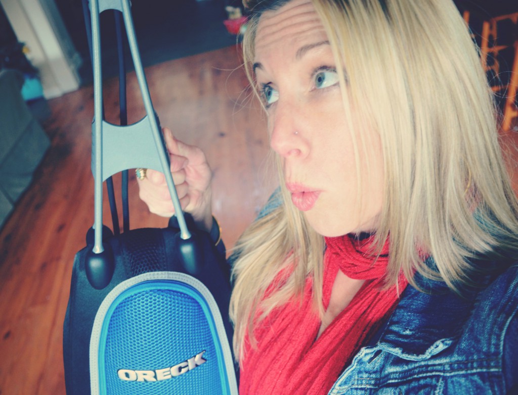 My Oreck Magnesium RS is SO light! via @jennyonthespot