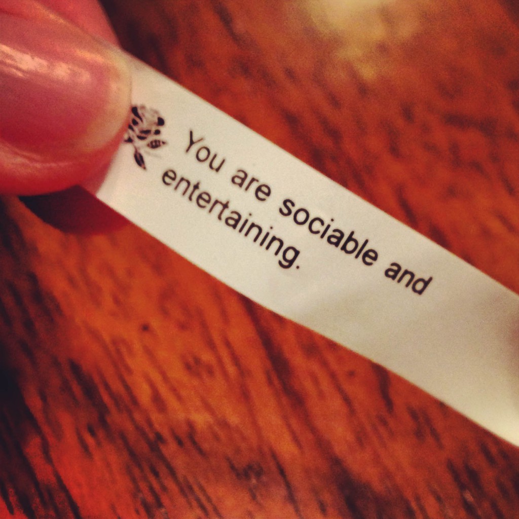 My fortune via @jennyonthespot