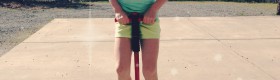 kid on pogo stick via @jennyonthespot