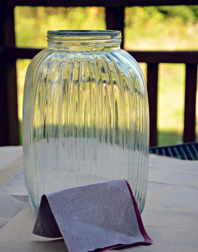 Halloween Costumes: Sparkly Pumpkin Cookie Jar by @jennyonthespot