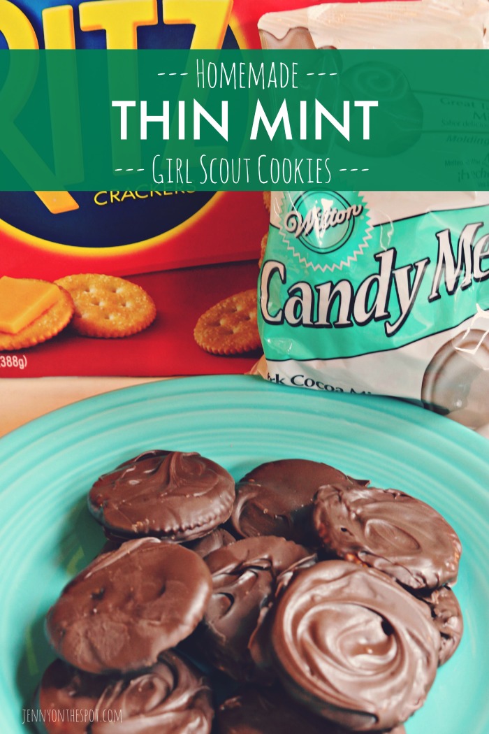 Take It On Tuesday Homemade Girl Scout Thin Mint Cookies Jenny On the Spot